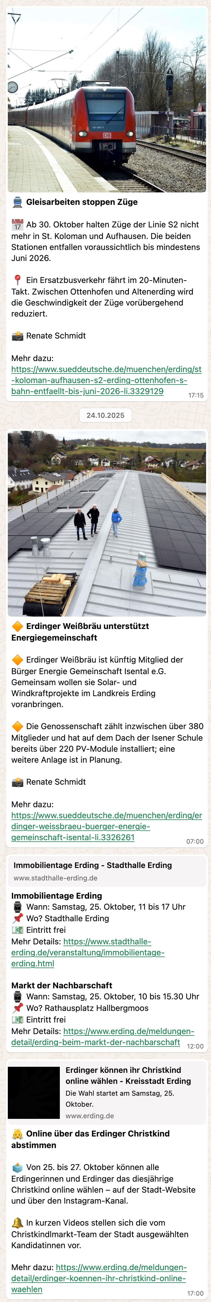 WhatsApp Channel Screenshot